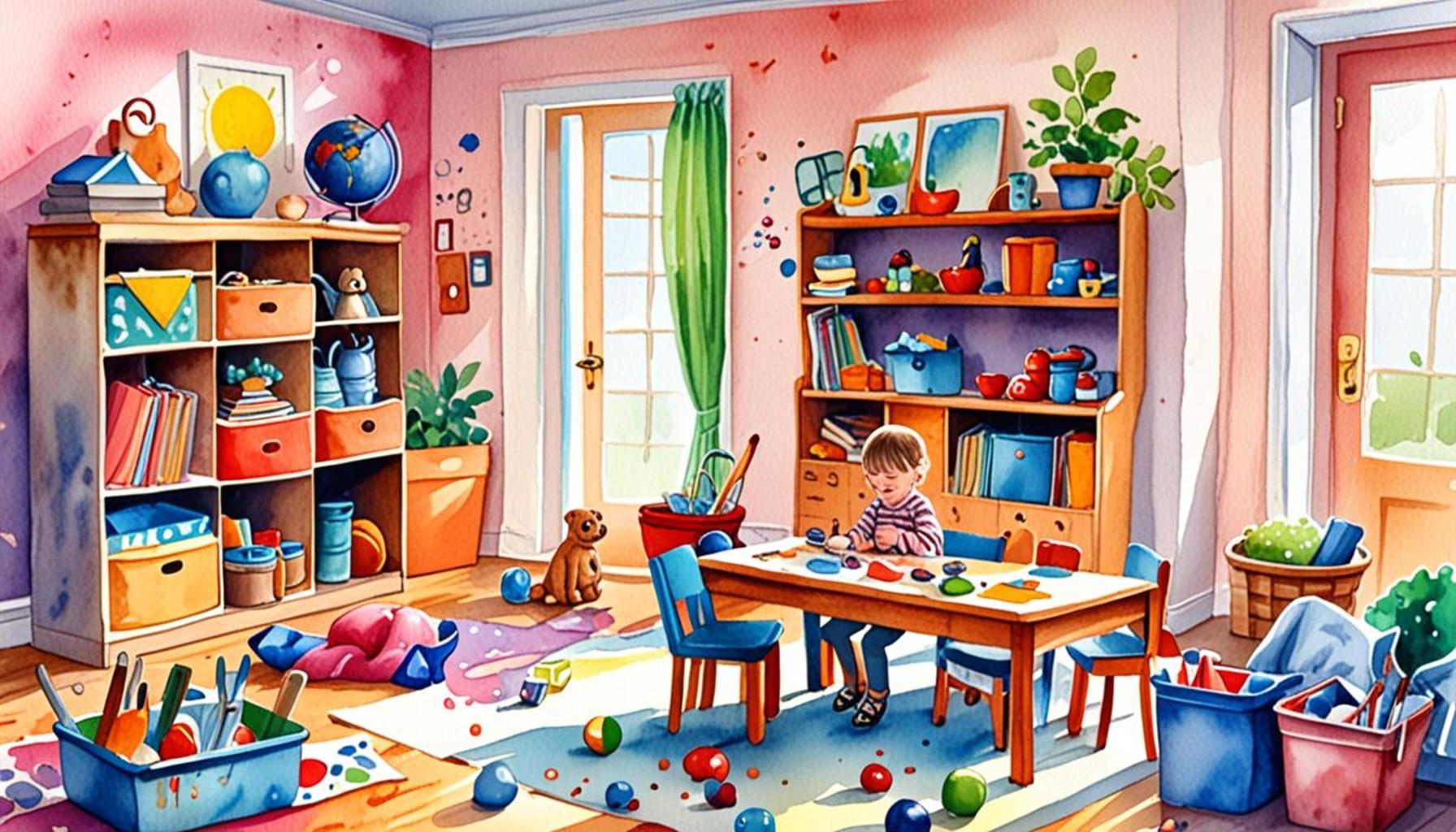 Organization of Spaces for Children: Teaching the Little Ones about Decluttering from an Early Age