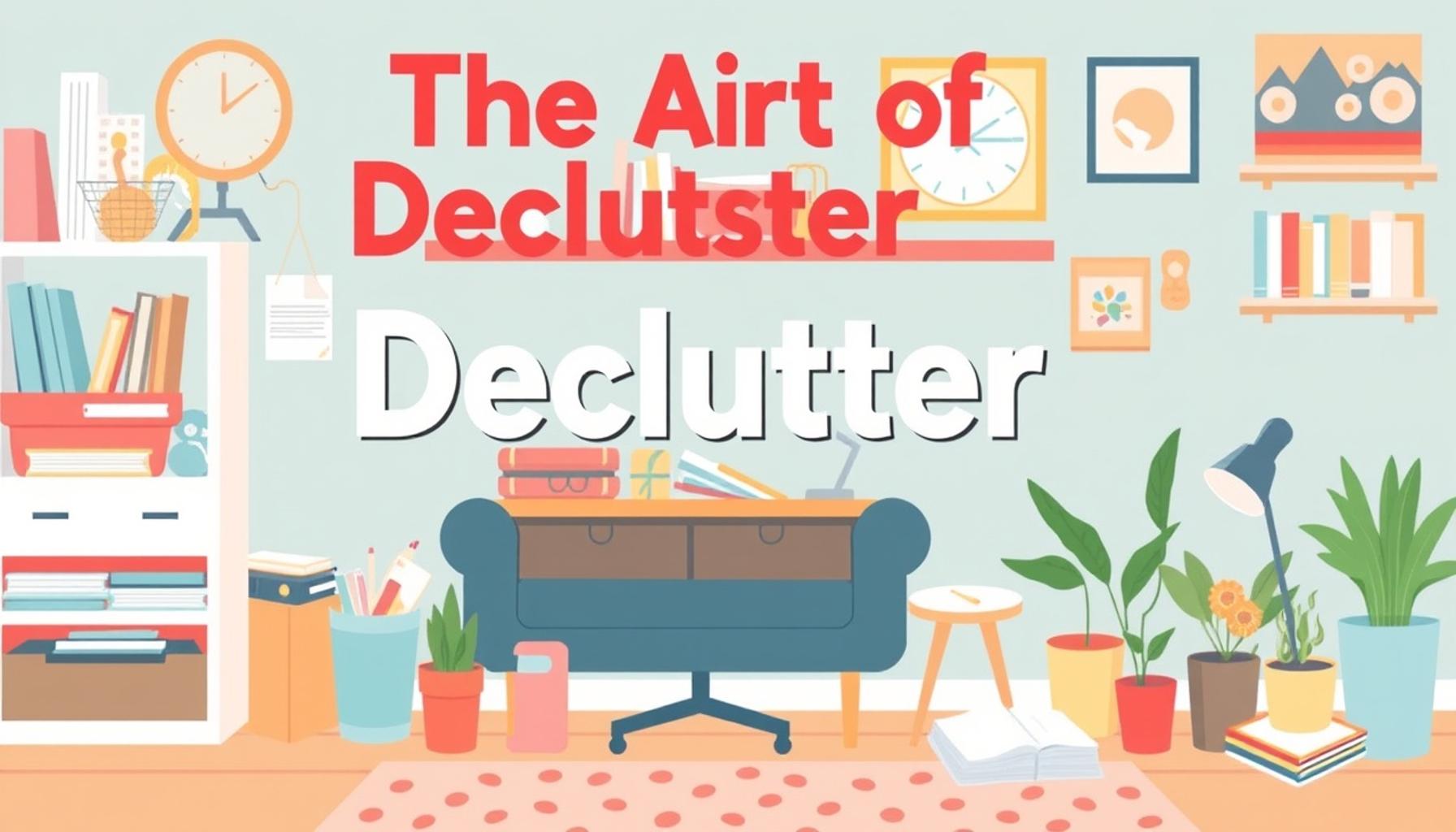 The Art of Decluttering: How to Optimize Your Space for a Minimalist Lifestyle